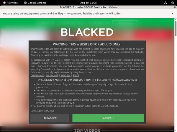 Working Blacked.com Pass