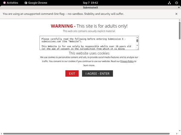 X Submissive Premium Accounts