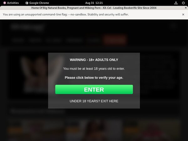 Xx-cel.com With European Credit Card