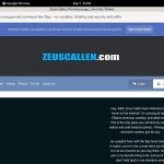 Zeus Callen Online Videos