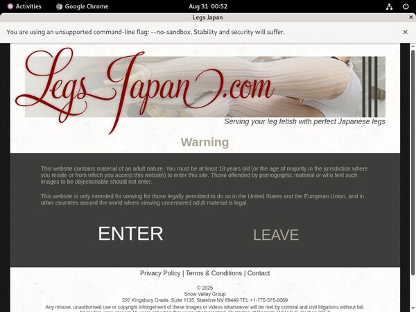 Japan Legs Trial Membership
