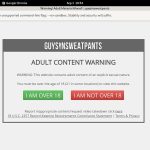 Guysinsweatpants ???